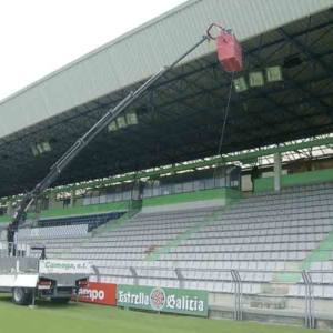 PIMFER Traballos de mantemento na cuberta do Estadio do Racing de Ferrol